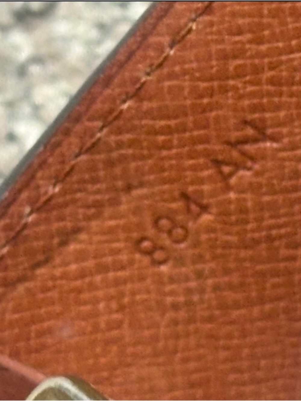 Auth Louis Vuitton Monogram Sarah wallet Vintage 1980’s - Picture 2 of 10